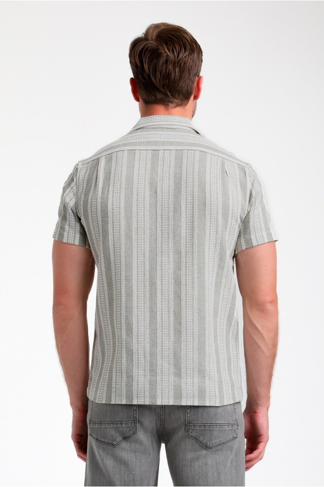 OVERHEMD 335541 605 grey melange